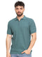 Green Design 01013Knit Polo Neck - T-Shirt - Khotwh