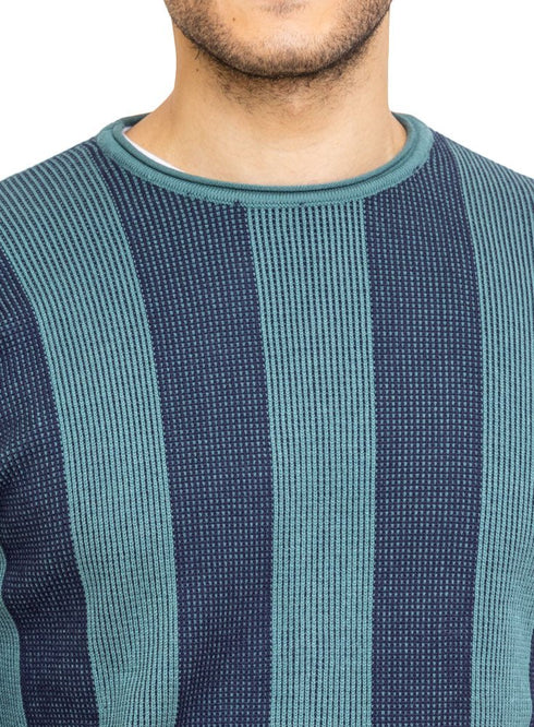 Green - Design 0107 BS - Round Pullover - Khotwh