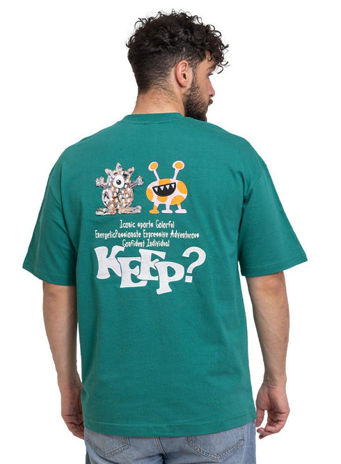 Green Design 3702VIG - O - S Round T-shirt - Khotwh