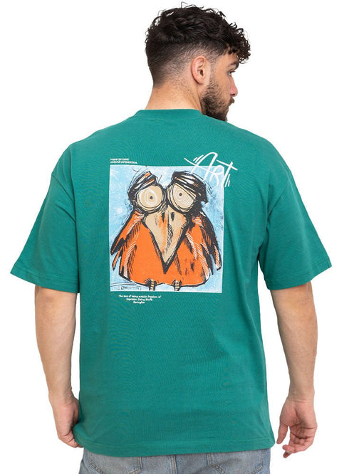 Green Design 3704VIG - O - S Round T-shirt - Khotwh