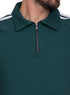 Green Design 3922VIG - Zipper Squares Polo - Khotwh