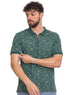 Green Design 411Knit Polo Neck - T-Shirt - Khotwh
