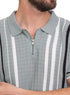 Green Design 7573Knit Polo Neck - T-Shirt - Khotwh