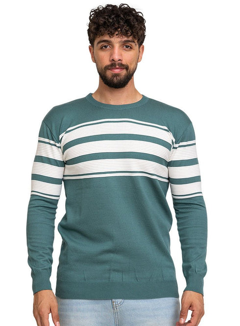 Green - Design00181 BS - Round Pullover - Khotwh