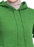 Green Hoodie Pullover - Khotwh