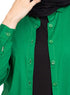 Green M - Poplin Shirt - Khotwh