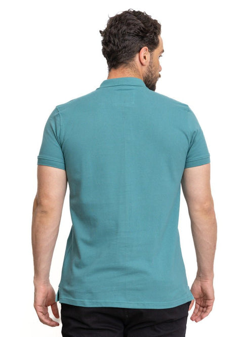 Green Olive Basic Polo - Khotwh