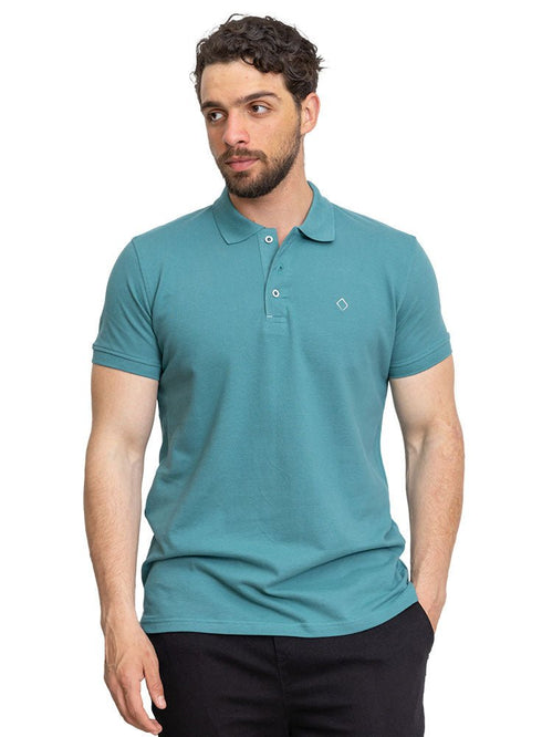 Green Olive Basic Polo - Khotwh