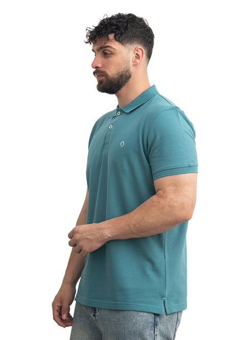 Green Olive Basic Polo - Khotwh