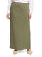 Green Olive Classic Skirt - Khotwh