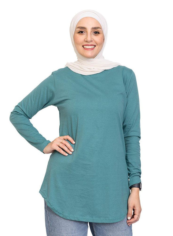 Green Olive Cur.Long - Sleeve - Khotwh