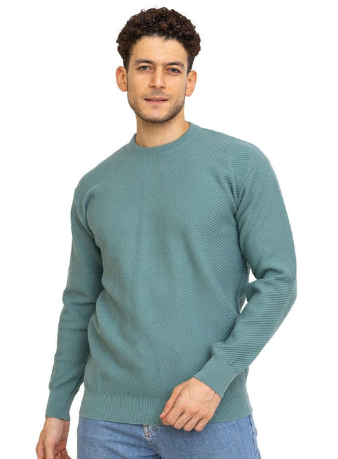 Green Olive - Design 0149 BS - Round Pullover - Khotwh