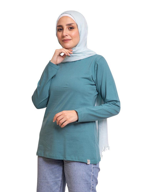 Green Olive Long - Sleeve - Khotwh