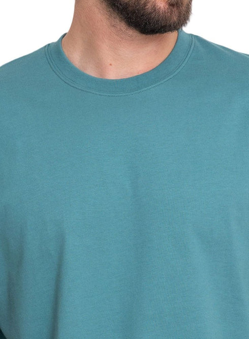 Green Olive O.S Round T-Shirt - Khotwh