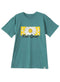 Green Olive Printed O.S Short - Sleeve Design 13 - Khotwh