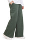 Green Olive Wide Leg - Khotwh
