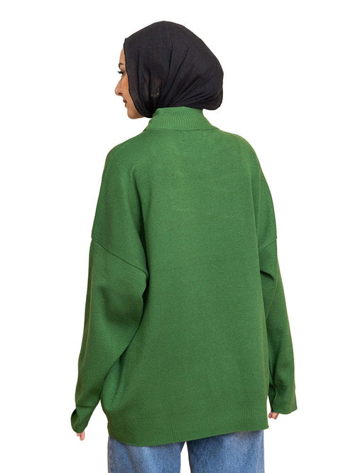 Green Over Size Half Cole - Khotwh