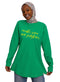 Green Printed Long - Sleeve Design 23 - Khotwh