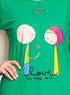 Green Printed Long - Sleeve Design 35 - Khotwh