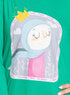 Green Printed Long - Sleeve Design 56 - Khotwh