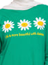 Green Printed Long - Sleeve Design 59 - Khotwh
