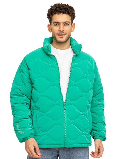 Green Puffer Jacket 8 - Khotwh