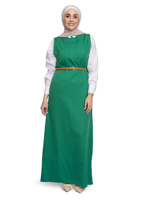 Green Sleeve - Less Dress - Khotwh