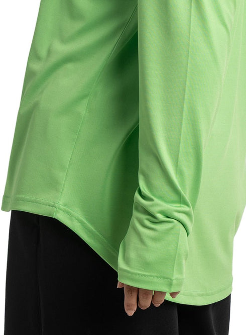 Green Sporting Long - Sleeve T-Shirt - Khotwh
