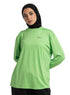 Green Sporting Long - Sleeve T-Shirt - Khotwh