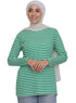 Green Striped Long - Sleeve - Khotwh
