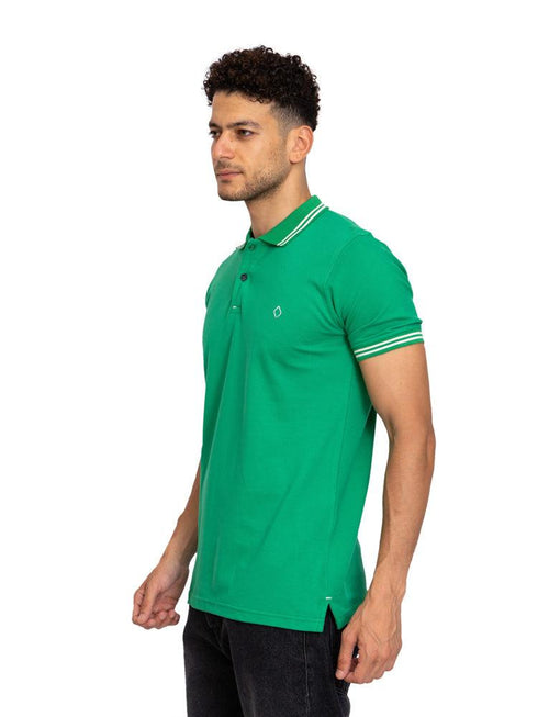 Green Tipped Polo - Khotwh