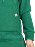 Green Velvet Hoodie Vent - Khotwh