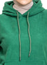 Green Velvet Hoodie Vent - Khotwh