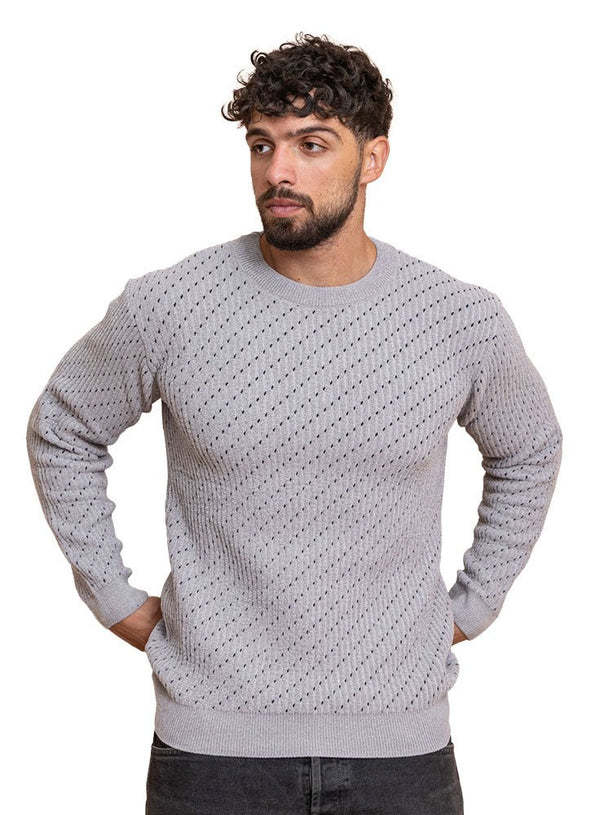 Grey Design 2410 Round Pullover - Khotwh