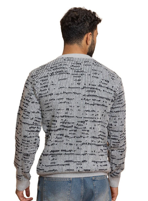 Grey Design 2432 Round Pullover - Khotwh