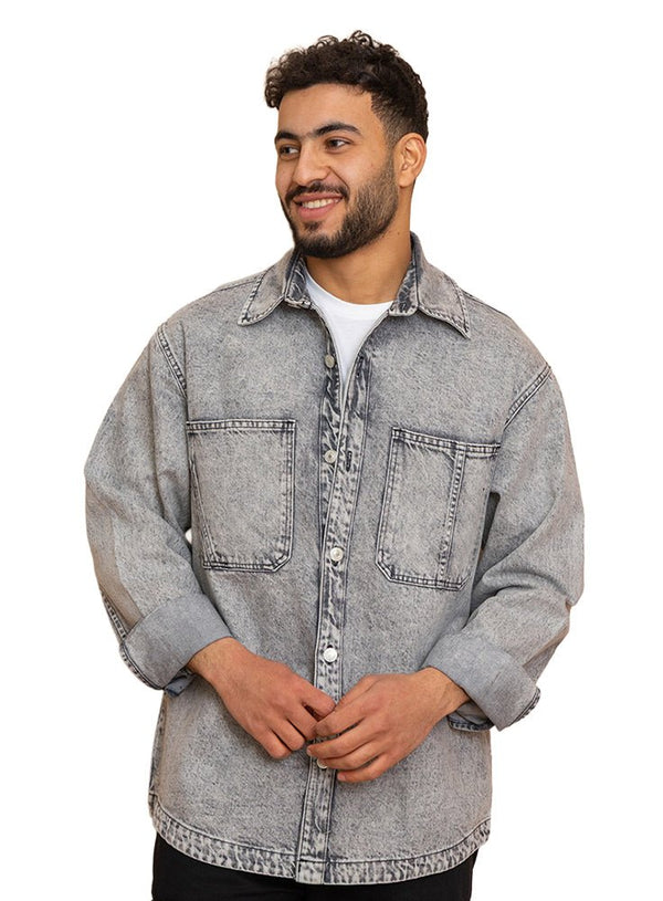 Grey Design 3005 Shirt - Khotwh