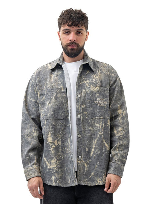 Grey Design 3012 Shirt - Khotwh