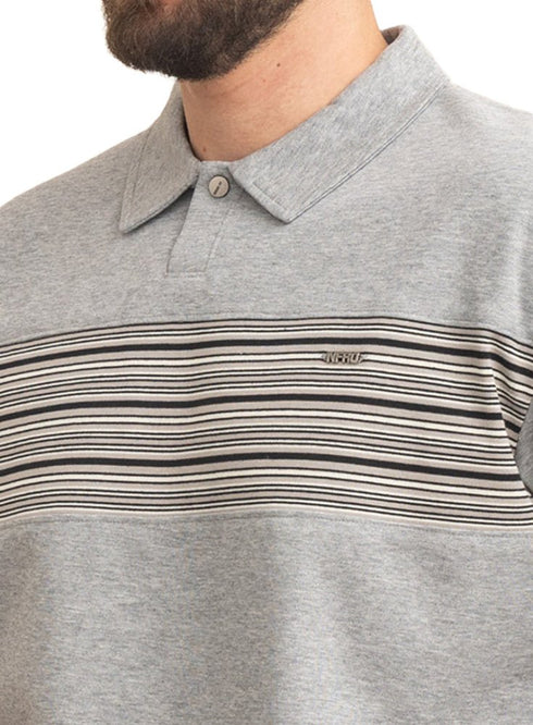 Grey Design 3074 NF-Polo Neck T-Shirt - Khotwh
