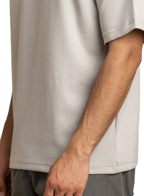 Grey Design 4015 NF - Polo Neck T-Shirt - Khotwh