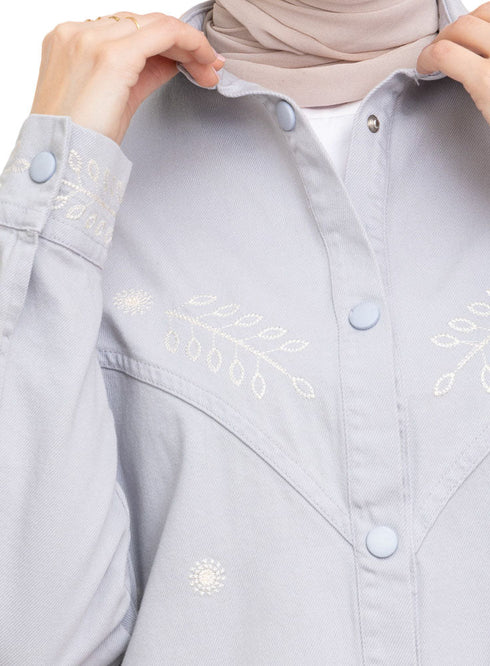 Grey Design 719311Jacket - Khotwh