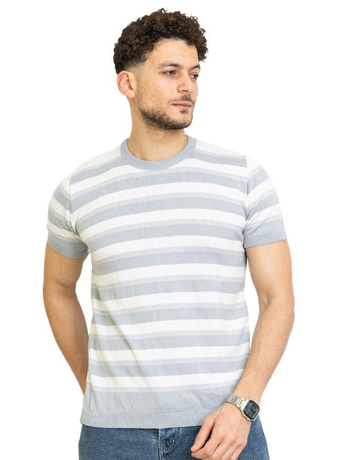 Grey F - S2 - Round Neck Pullover - Khotwh