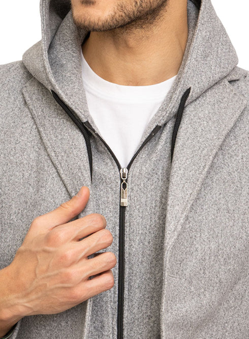 Grey Hoodie Balto Jacket - Khotwh