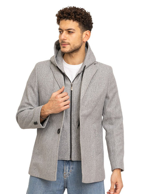 Grey Hoodie Balto Jacket - Khotwh