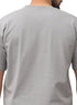 Grey K - Oversize Round T-Shirt - Khotwh
