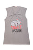 Grey knot Night Shirt - Design 6 - Khotwh