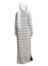 Grey Long - Striped Dress - Khotwh