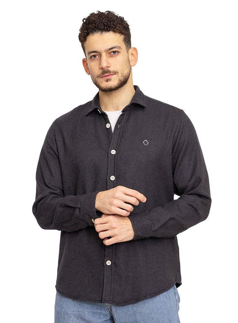 Grey M.Blue Viyella Shirt - Khotwh
