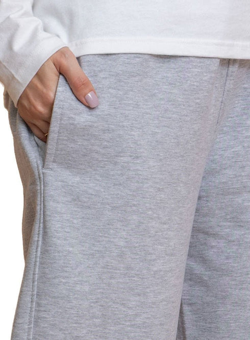 Grey Melton Wide Leg (W) - Khotwh