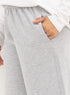 Grey Melton Wide Leg (W) - Khotwh