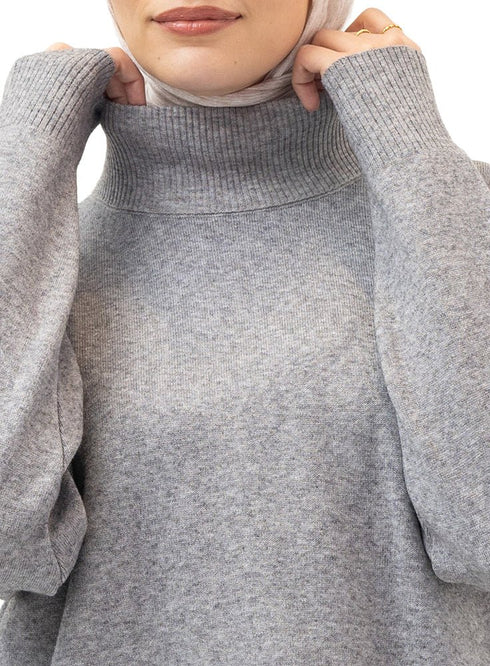 Grey Over Size Half Cole - Khotwh